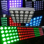 Đèn LED ma trận 5×5 sử dụng bóng đèn 10W 3 trong 1 RGB