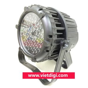 Mặt bên đèn PAR LED 54x3W RGBW outdoor, chịu nước, sử dụng ngoài trời