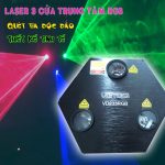 Đèn laser 3 cửa trung tâm VD233RGB và hiệu ứng