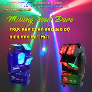 Đèn moving head Duro và hiệu ứng