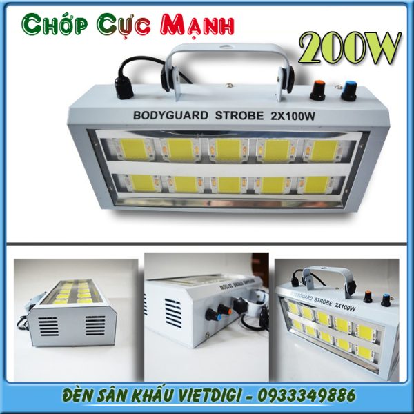 Đèn chớp LED 200W trắng