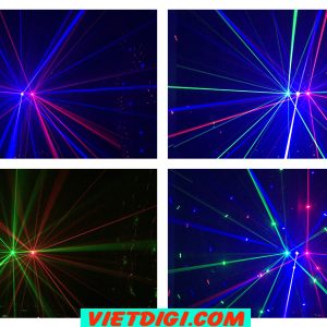 Đèn laser 6 mắt RGB ROMA