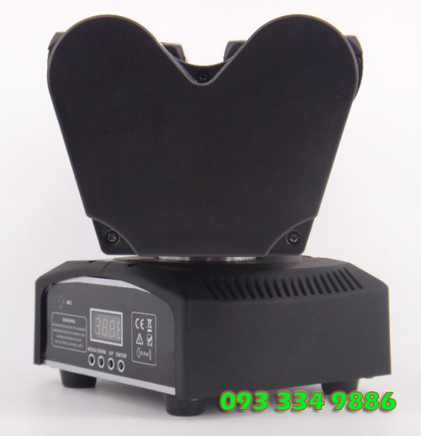 Mặt ngang đèn moving head Spider 8 mắt 3 trục quay