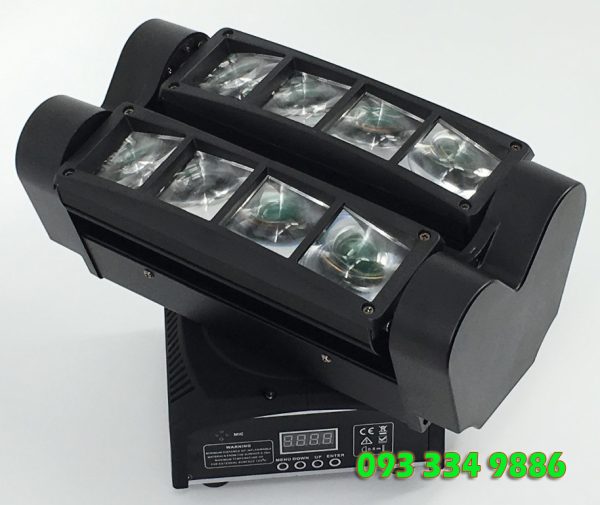 Mặt trên đèn moving head Spider 8x10W