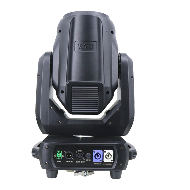 Mặt sau của TV-NE380 với tùy chọn kết nối nguồn khác