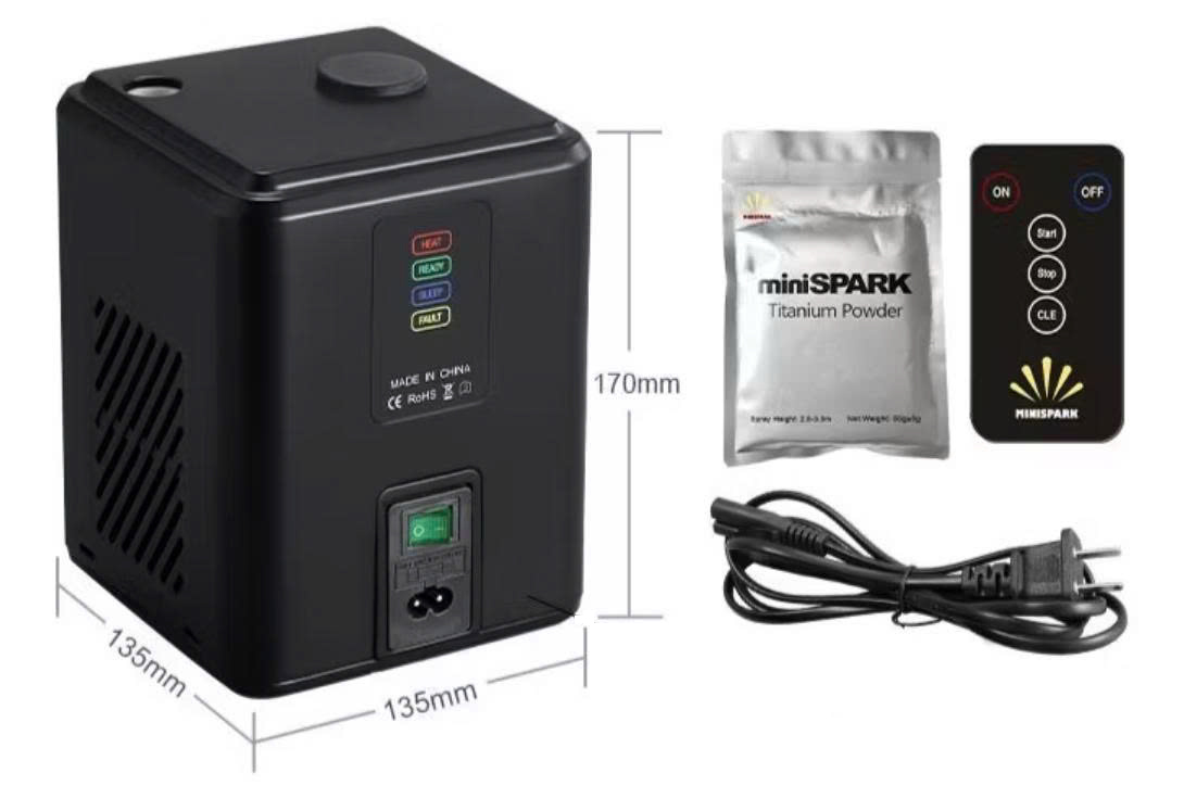 Kích thước máy pháo điện 350W